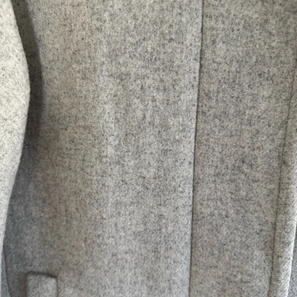 ☀️NEW☀️J. Crew Light Gray City Coat - Picture 11 of 13